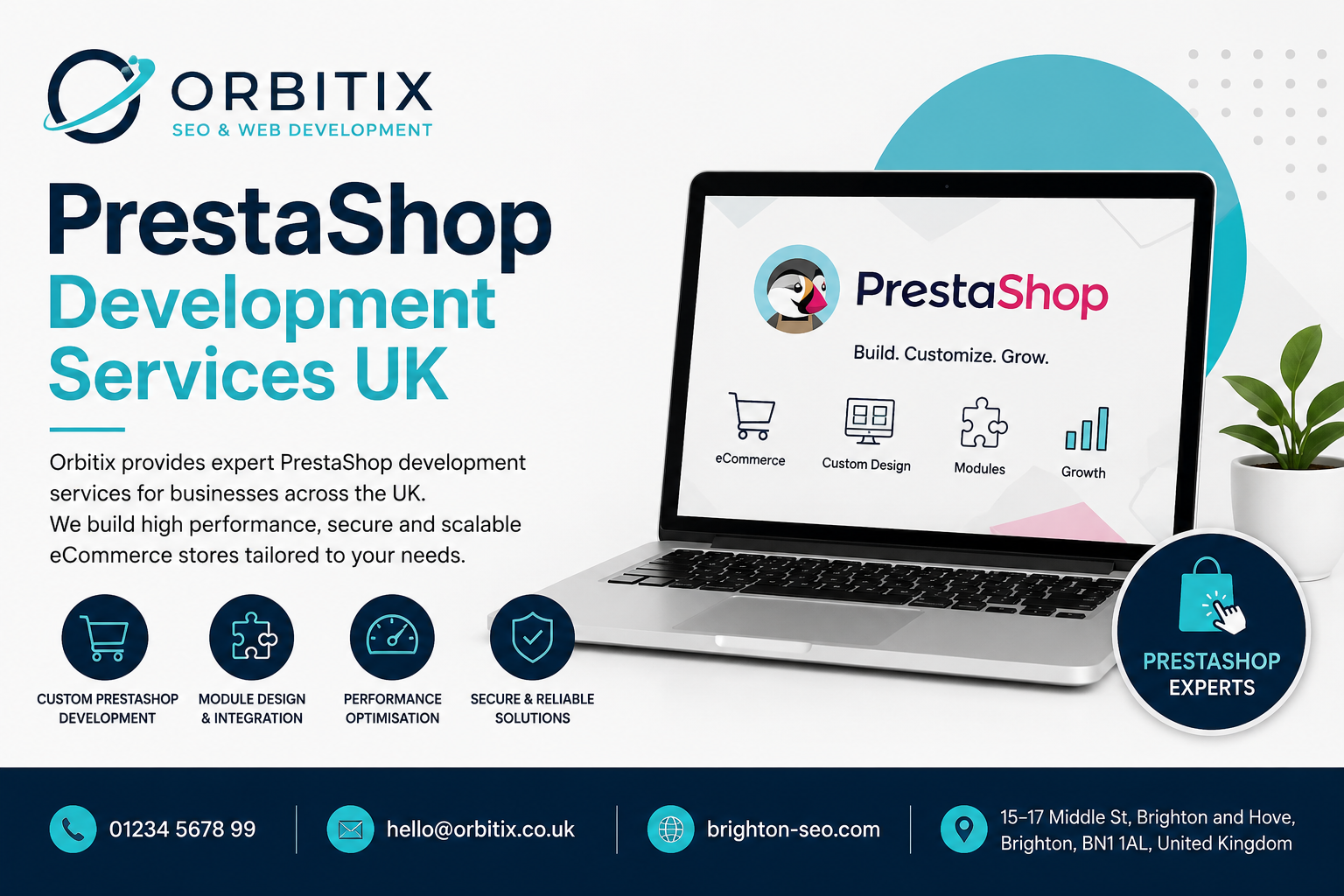 prestashop development services uk​