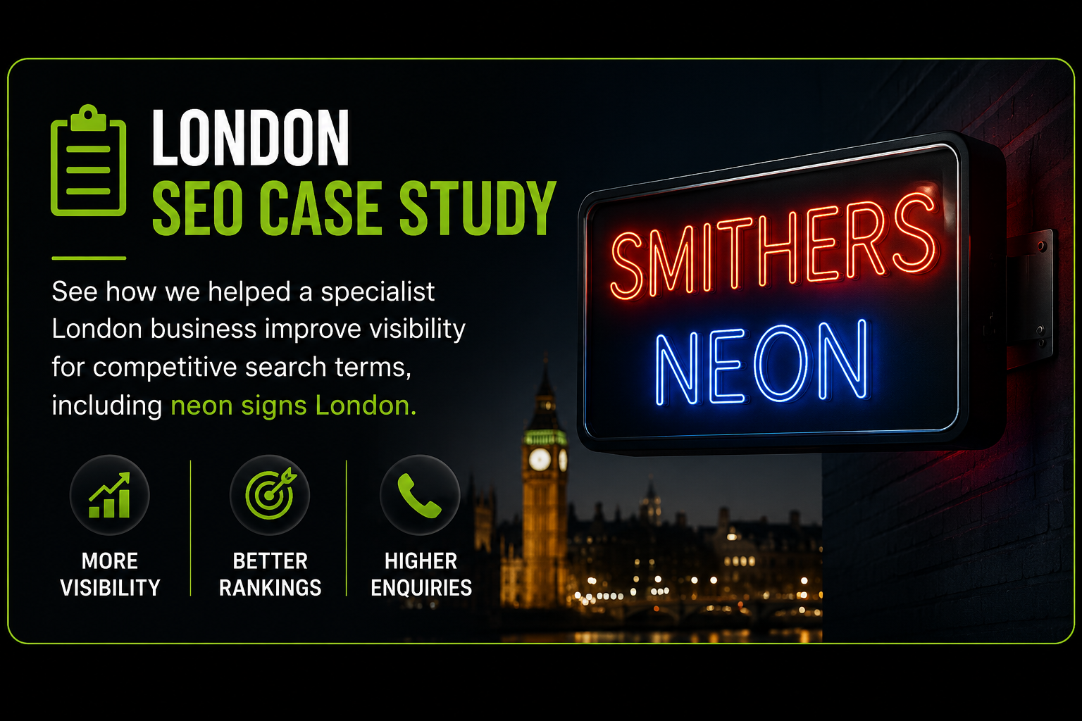seo for neon sign company