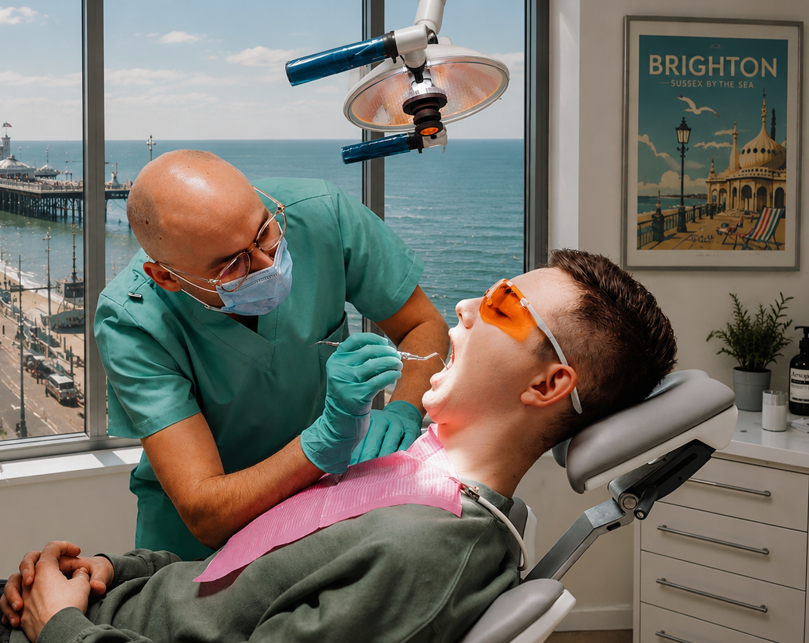 Brighton dentist clinic using the best local SEO and Google Maps optimisation