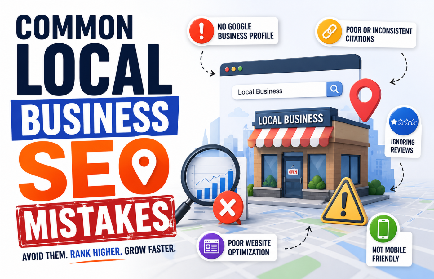 Common Local Business SEO Mistakes