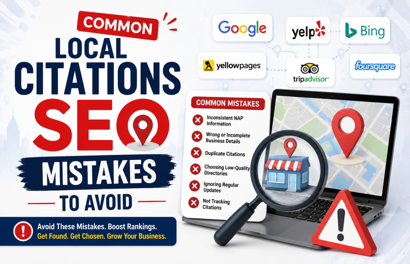 Common local citation mistakes to avoid