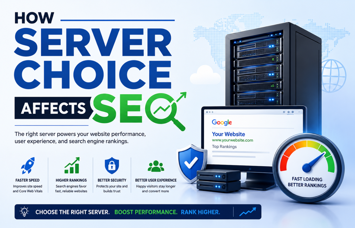 How Server Choice Affects SEO