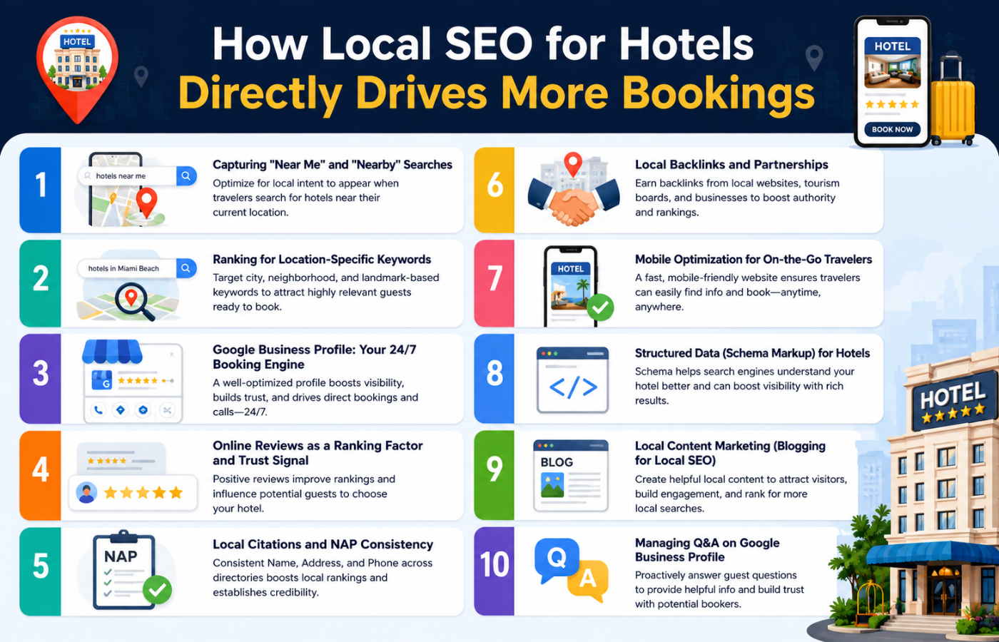 How local SEO increases hotel bookings