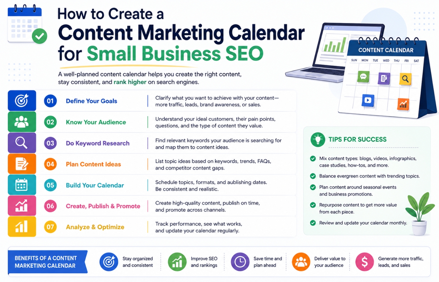 How to create a content calendar