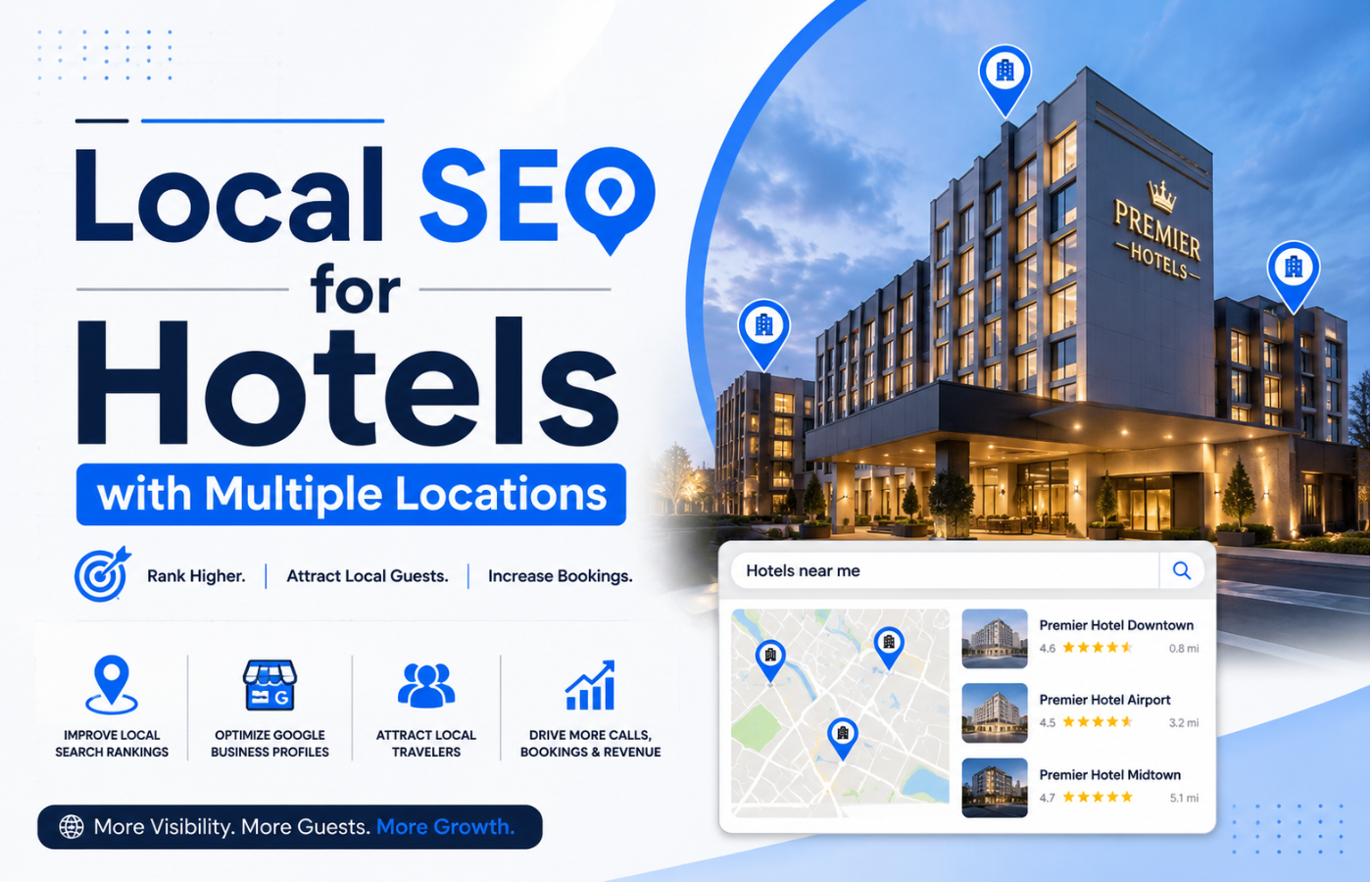 Local SEO for hotel visibility