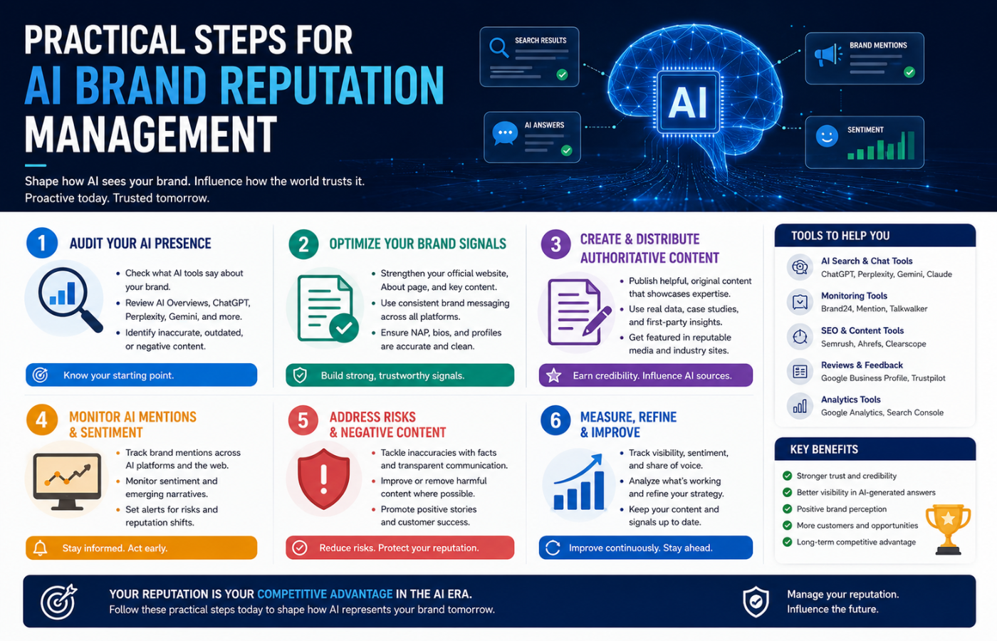 Practical Steps for AI Brand Reputation Management