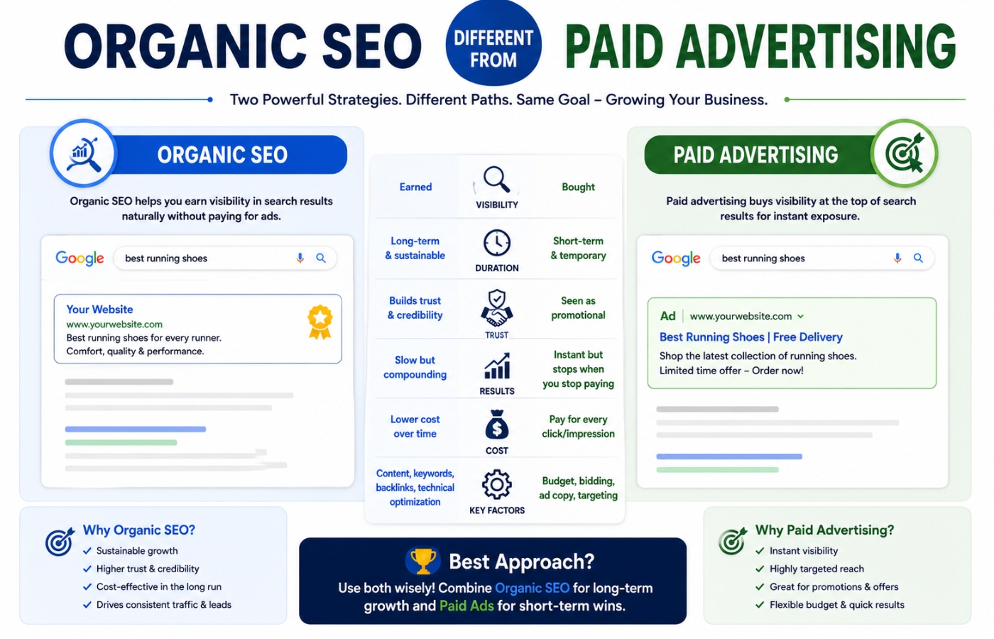 SEO vs Paid Ads: Key Differences