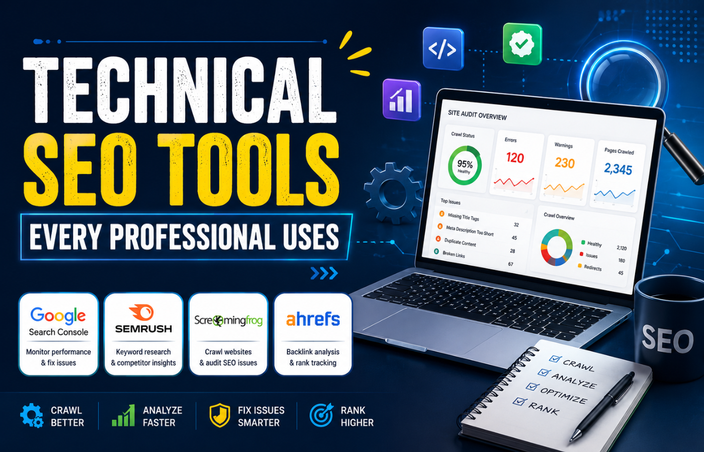 Technical SEO Tools Every Professional Uses