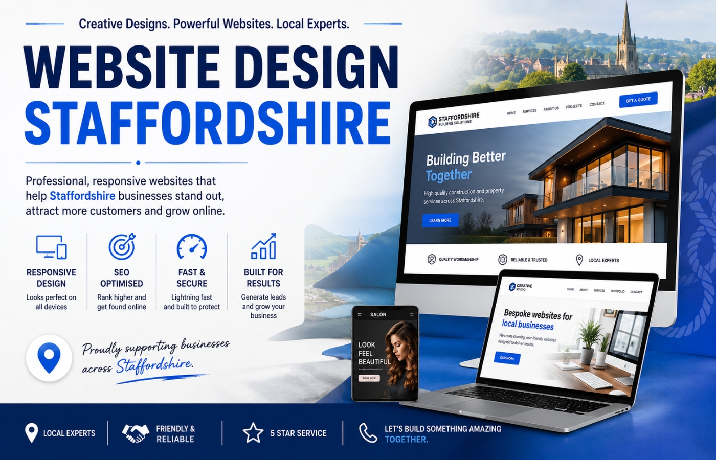 Website design for Staffordshire businesses