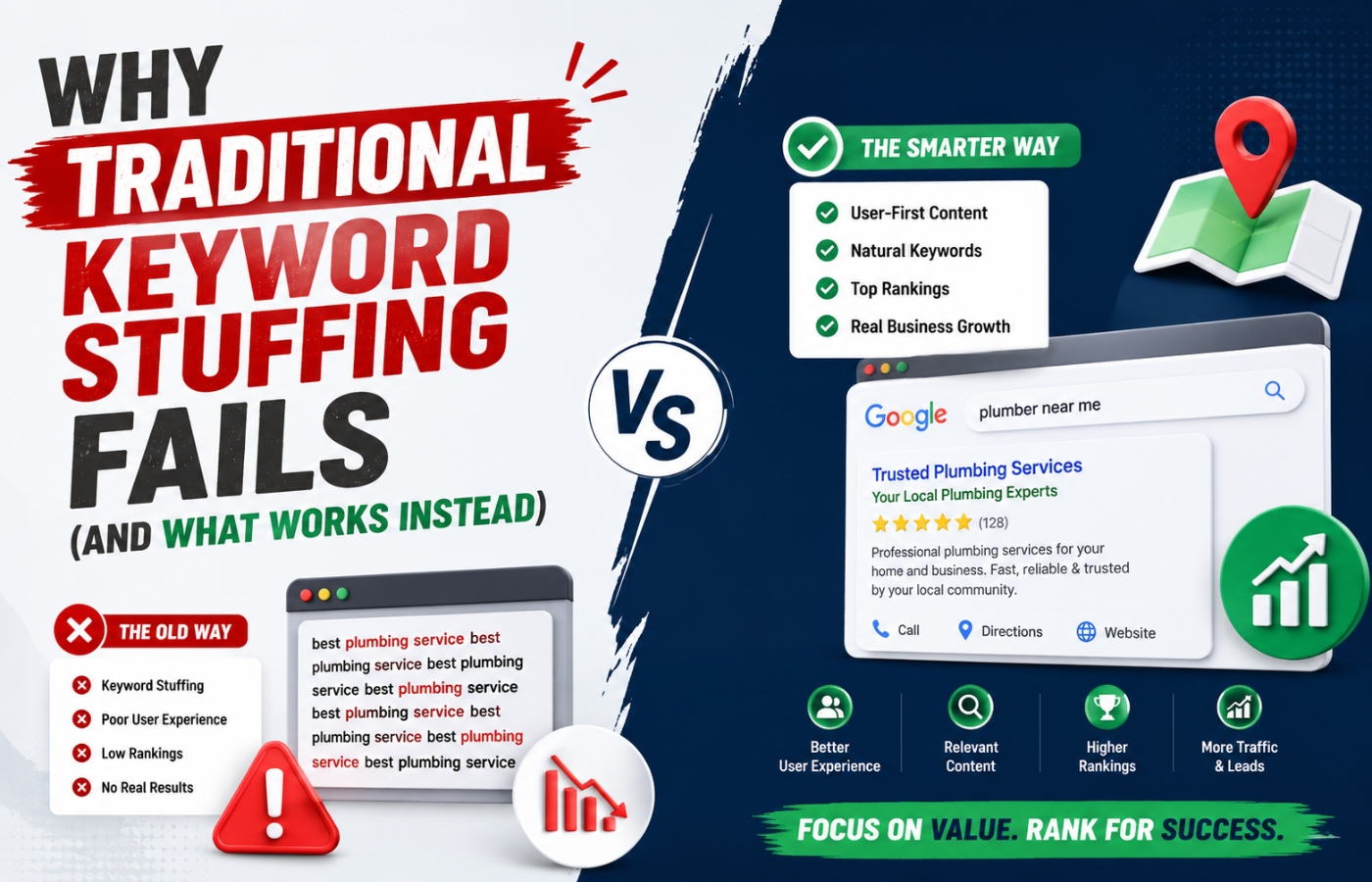 Why keyword stuffing fails in SEO