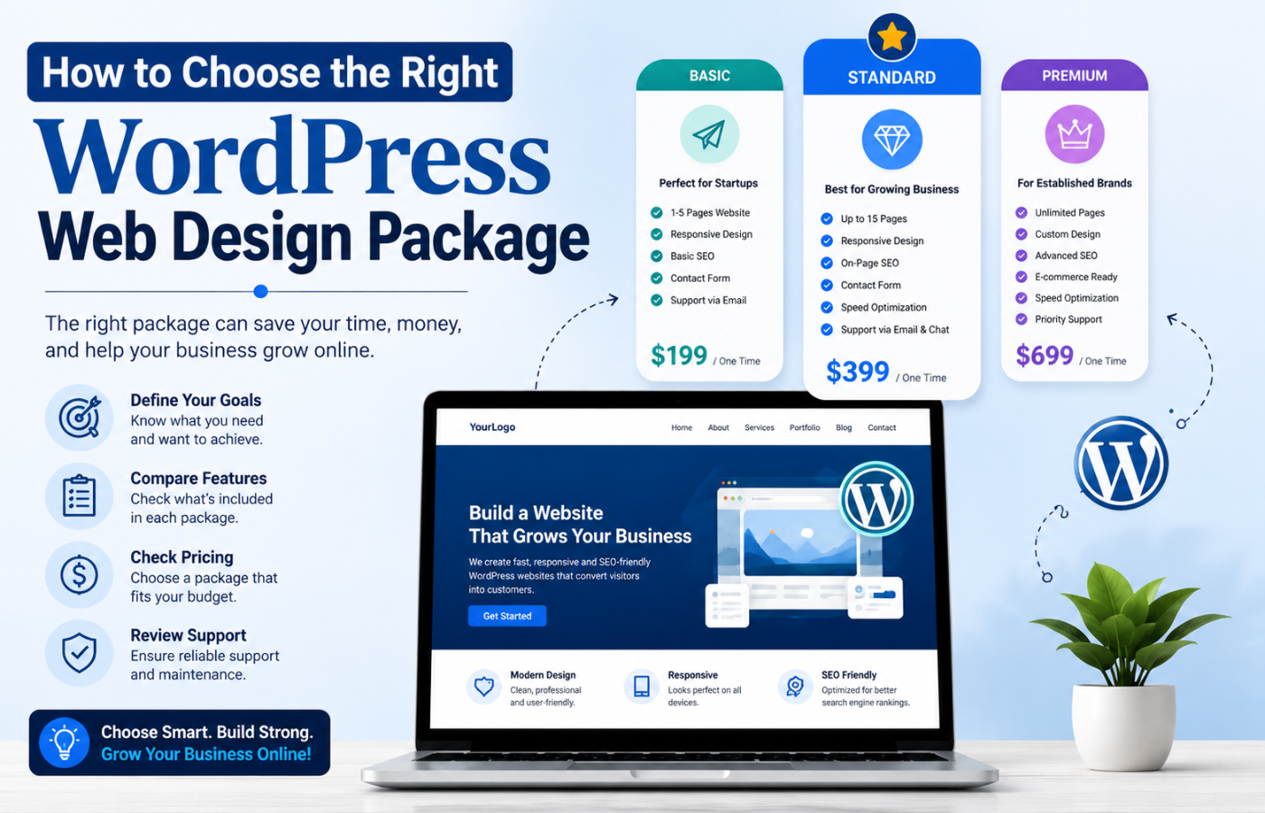 How to Choose the Right WordPress Web Design Package