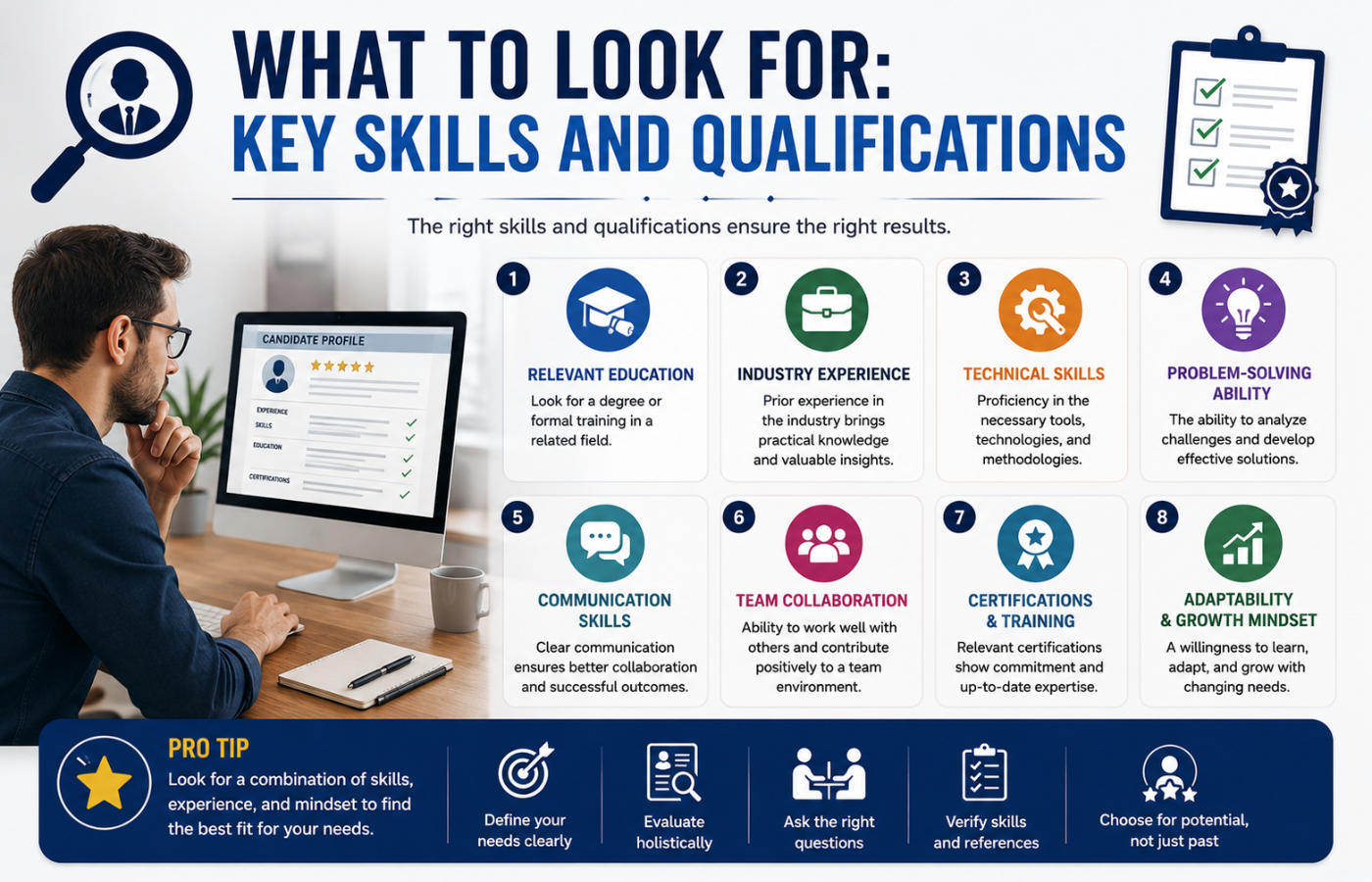 What to Look For Key Skills and Qualifications
