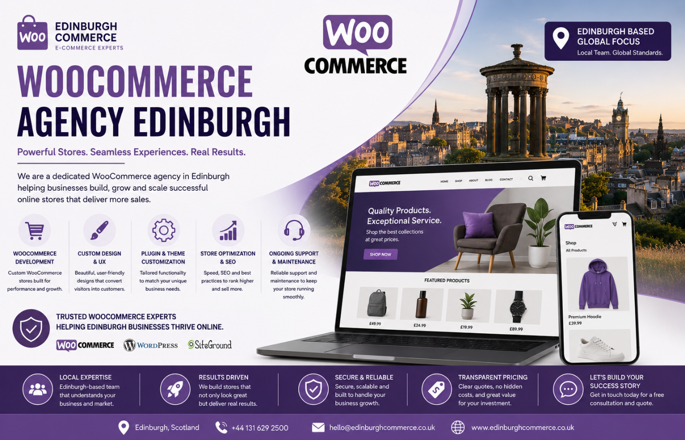 woocommerce agency edinburgh
