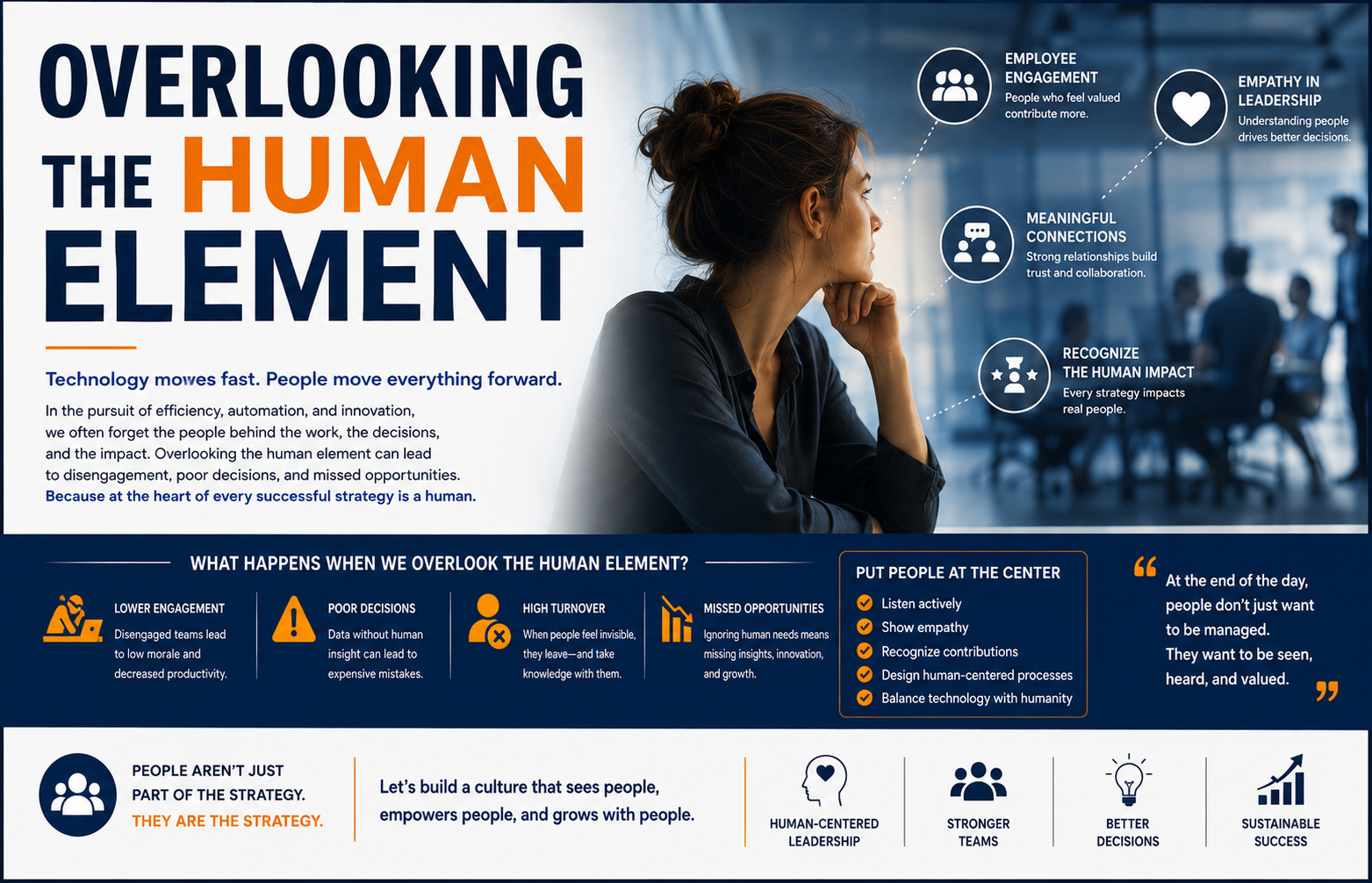 Overlooking the Human Element