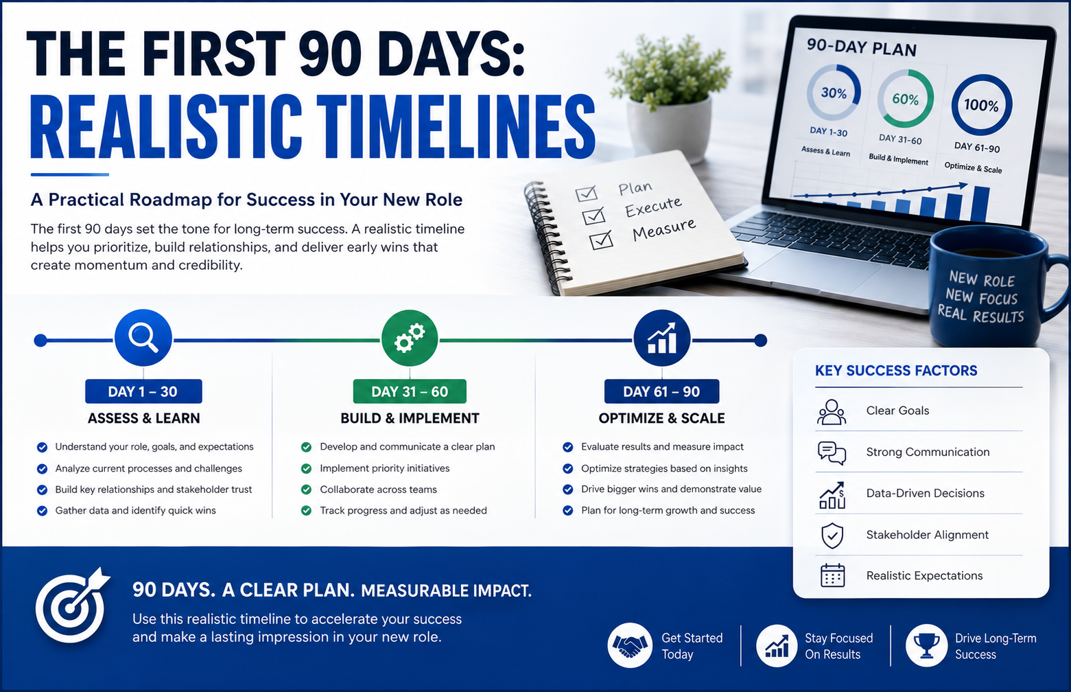 The First 90 Days Realistic Timelines