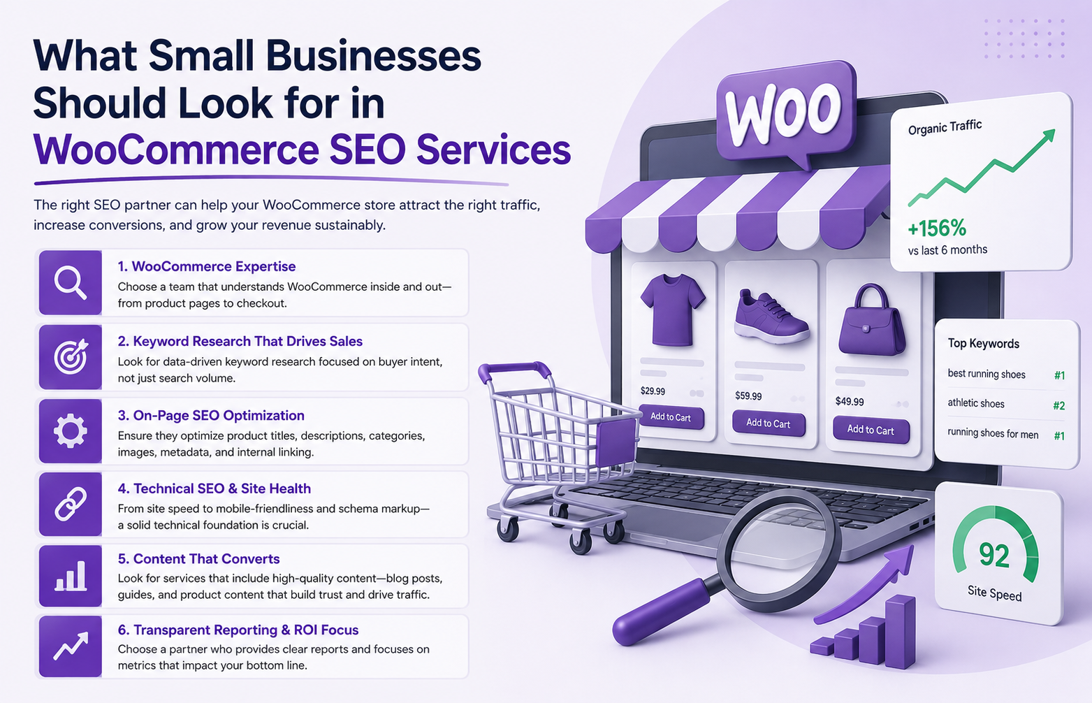 What Small Businesses Should Look for in WooCommerce SEO Services