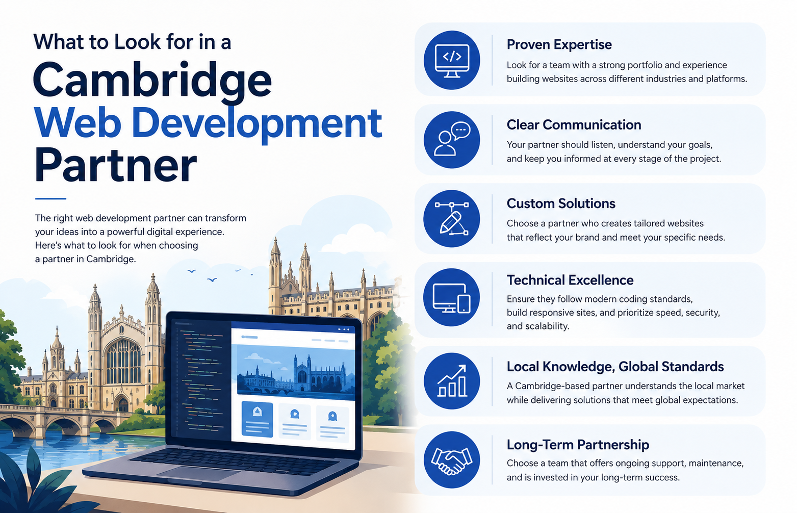 What to Look for in a Cambridge Web Development Partne