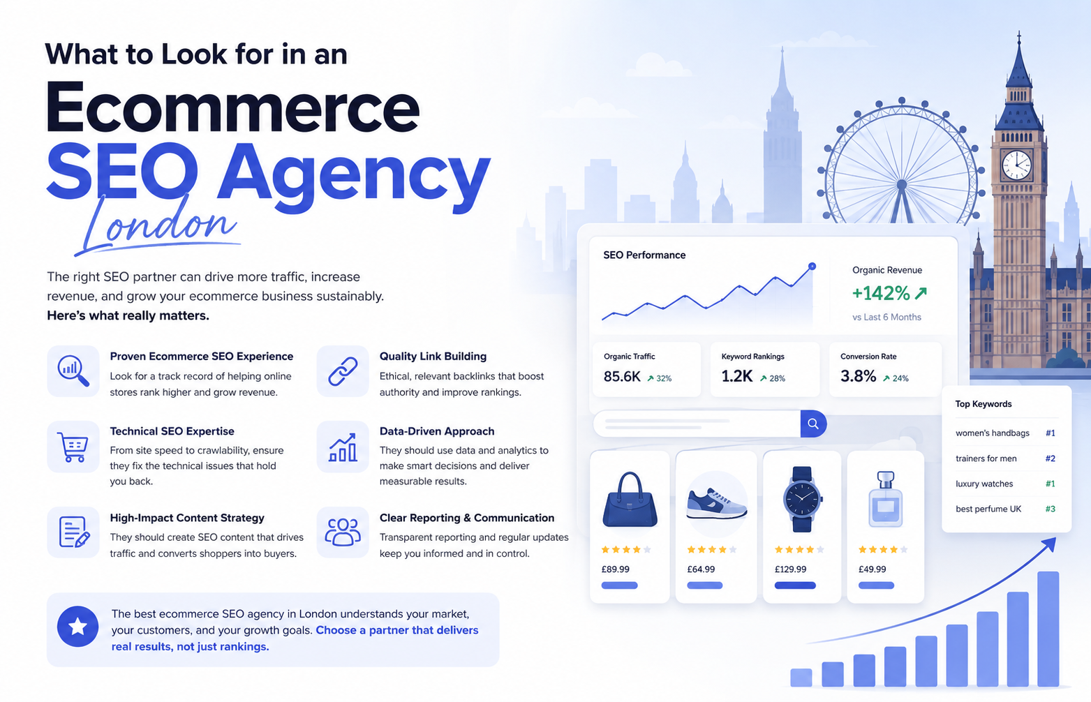 What to Look for in an Ecommerce SEO Agency London