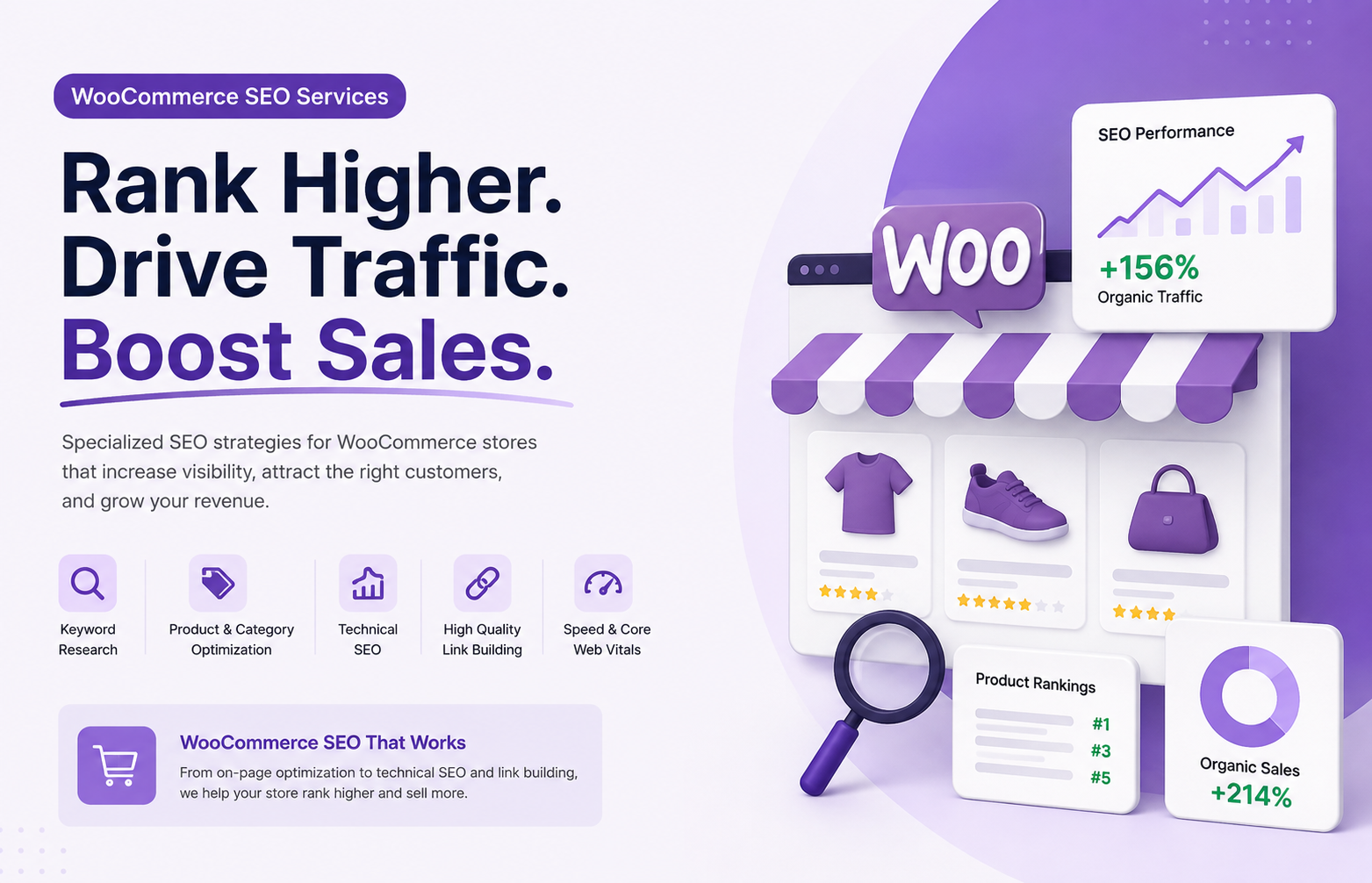 WooCommerce SEO services
